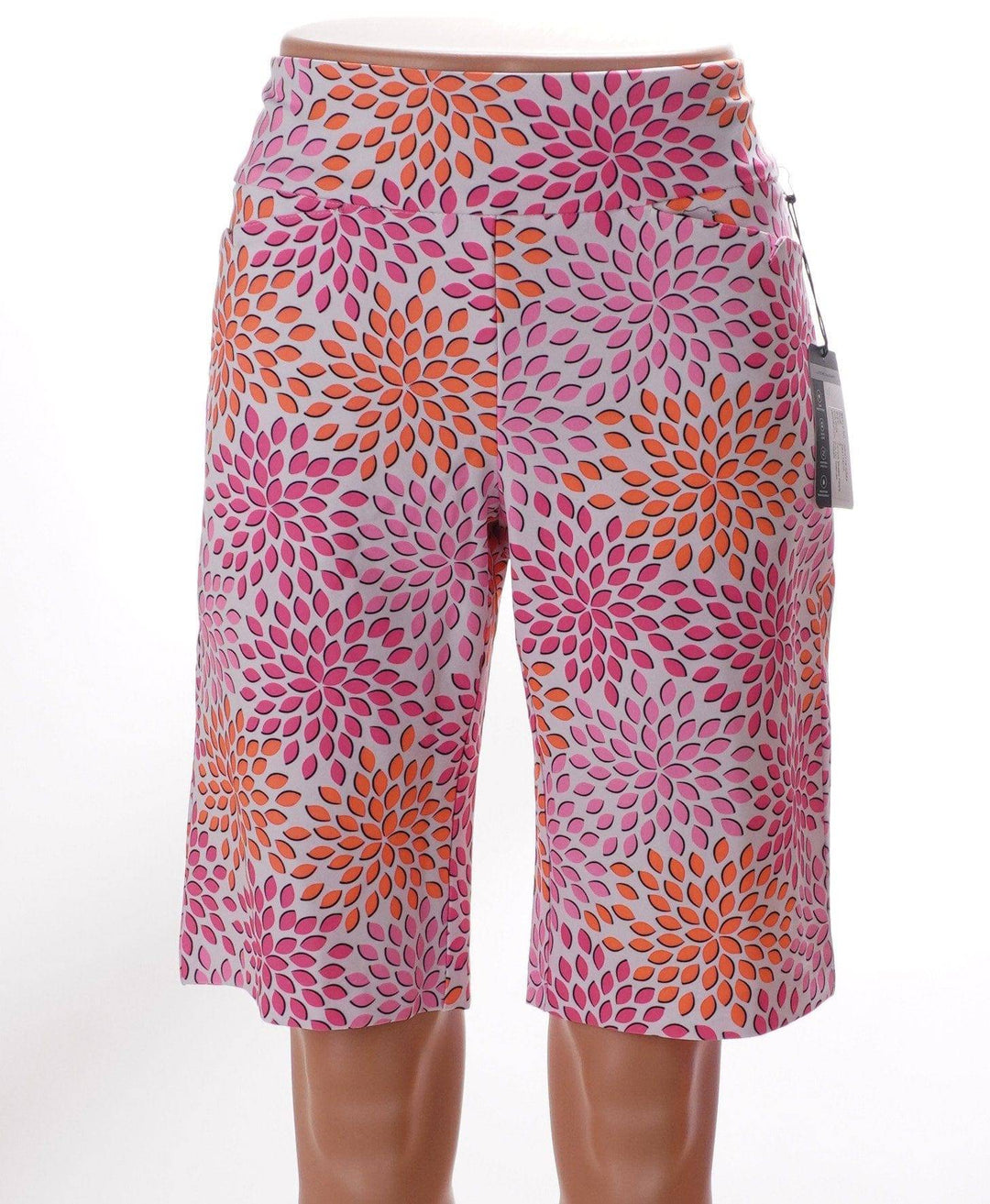 Tail Pink / 6 Tail Shorts - Mosaic Petals - Size 6