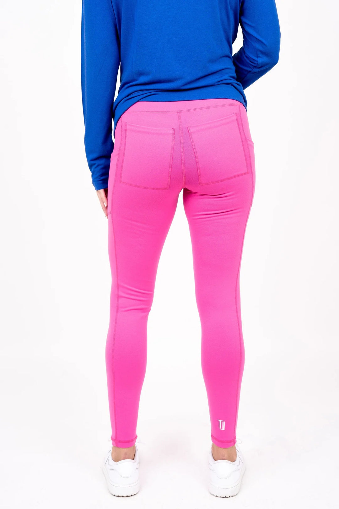 TJ Sport Leggings - Hot Pink Size (FINAL SALE ITEM) - Skorzie
