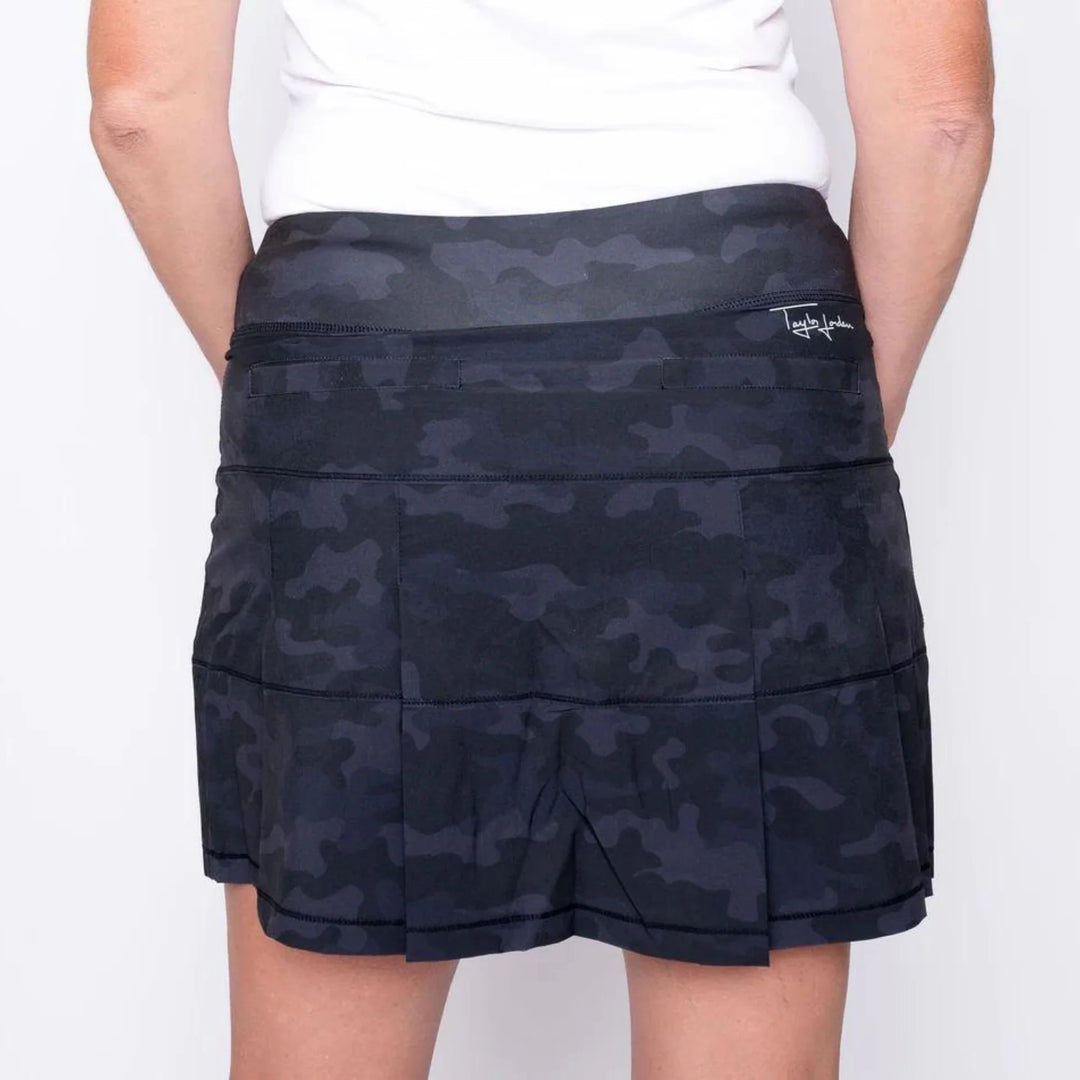 TJ Sport Tour Skirt - Dark Black Camo - Skorzie
