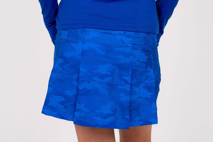 TJ Sport Tour Skirt - Royal Blue Camo - Skorzie