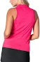 Lucky In Love Twisted It Up Zip Tank - Shocking Pink