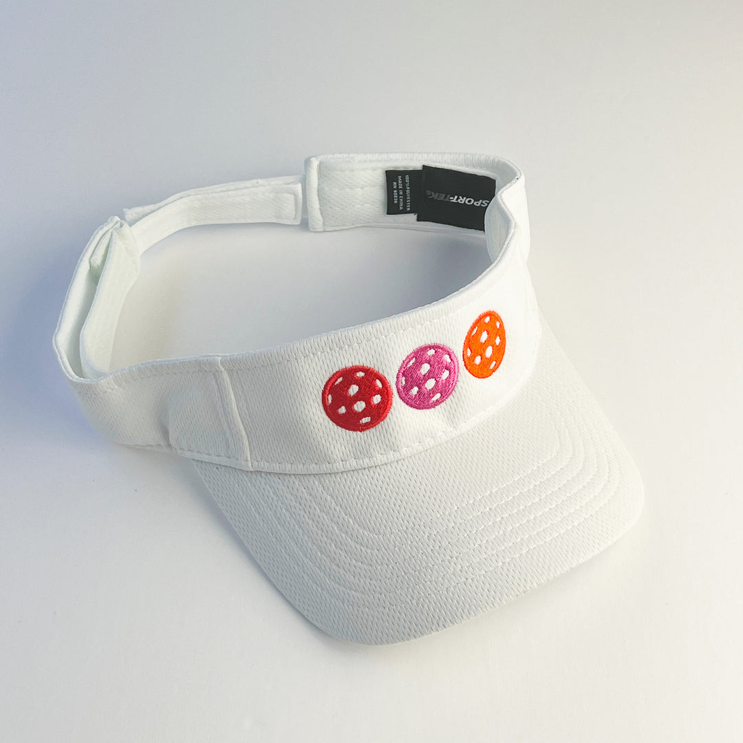 PB & Jelly Three Pickleball - White