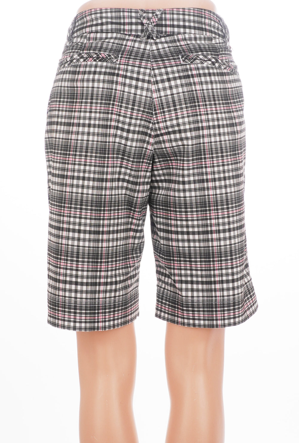 Puma Plaid Golf Tech Bermuda Shorts - Size 4 - Skorzie