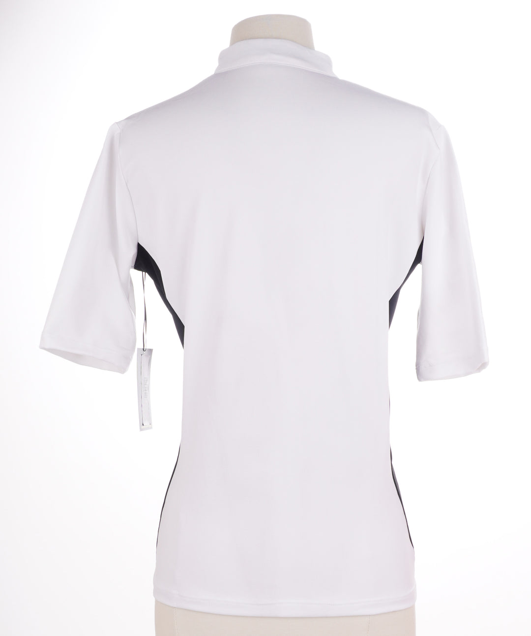 Goldenwear Forgiving Rhinestone Short Sleeve - White/Black - Skorzie