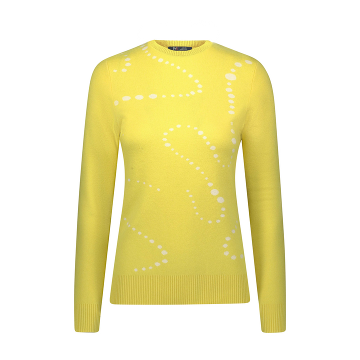 Movetes Aubrey Sweater Crew - Goldfinch - Skorzie