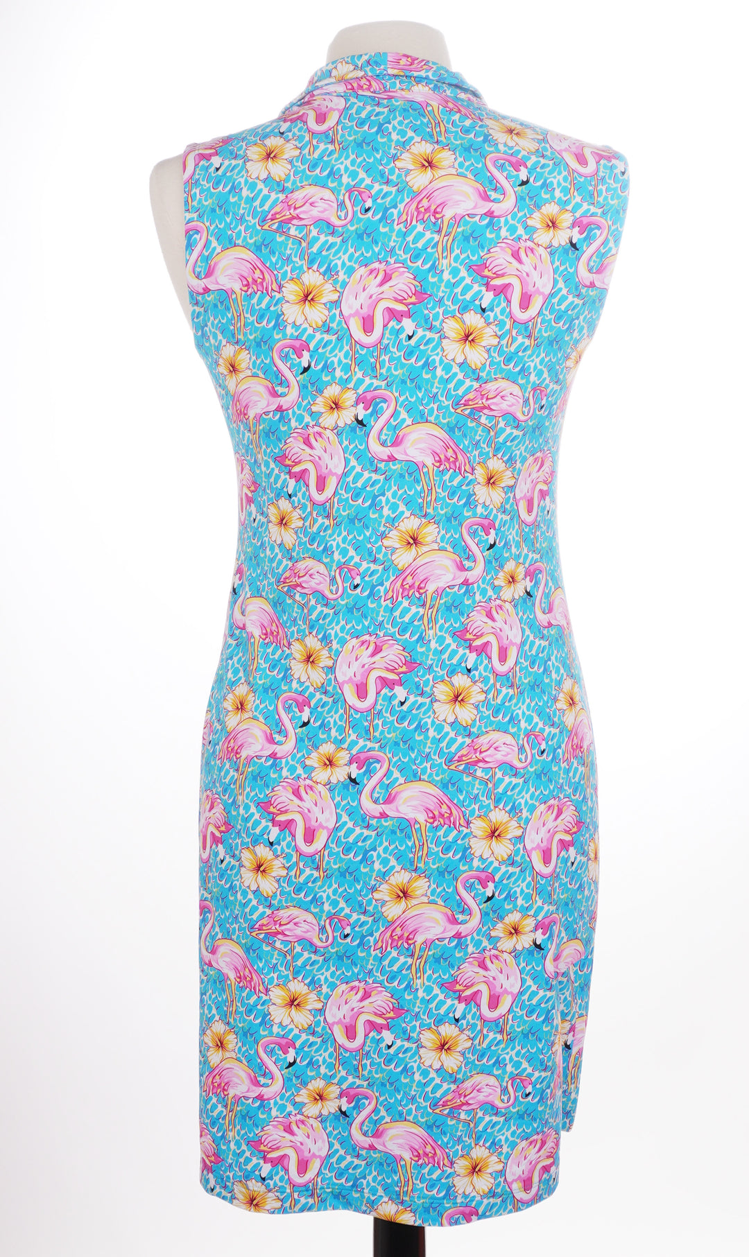 IBKUL Penny Print Sleeveless Dress - Size Small - Skorzie
