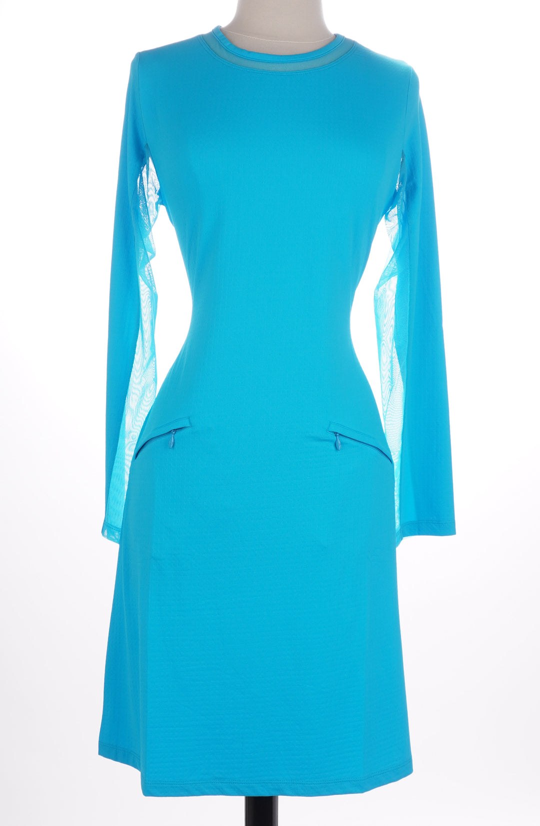 IBKUL Solid Long Sleeve Dress - Size Small - Skorzie