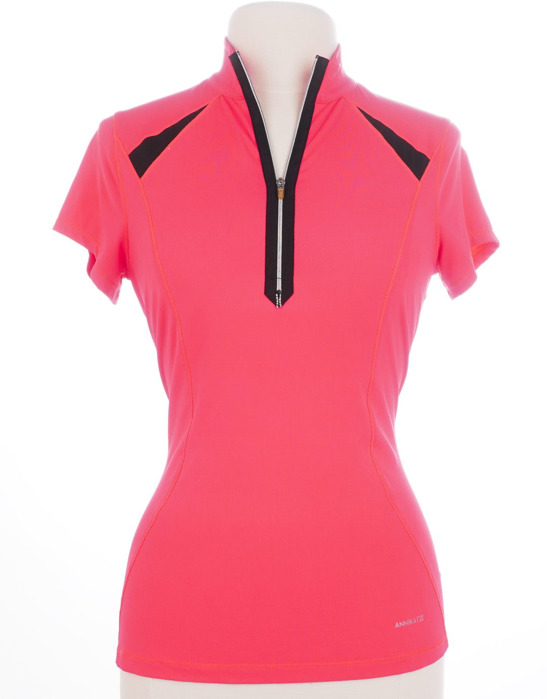 Annika Neon Short Sleeve - Pink - Size X-Small - Skorzie