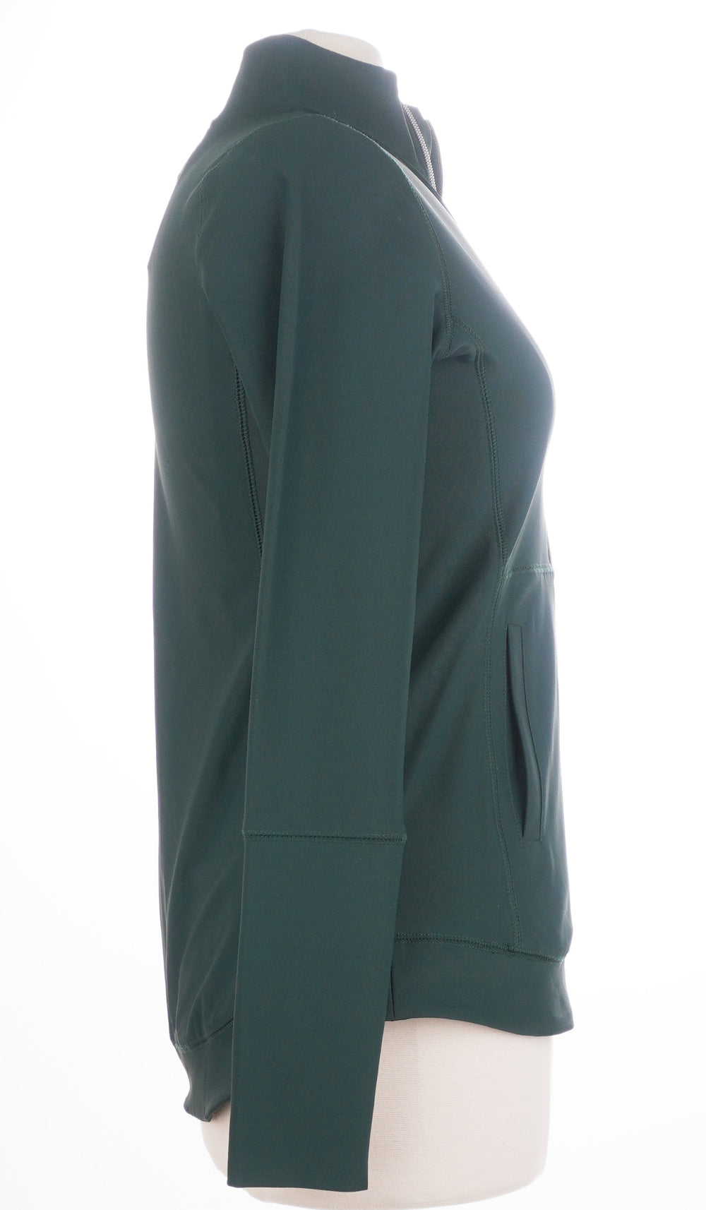 Jofit Army Green Zip Up Jacket - Size Small - Skorzie