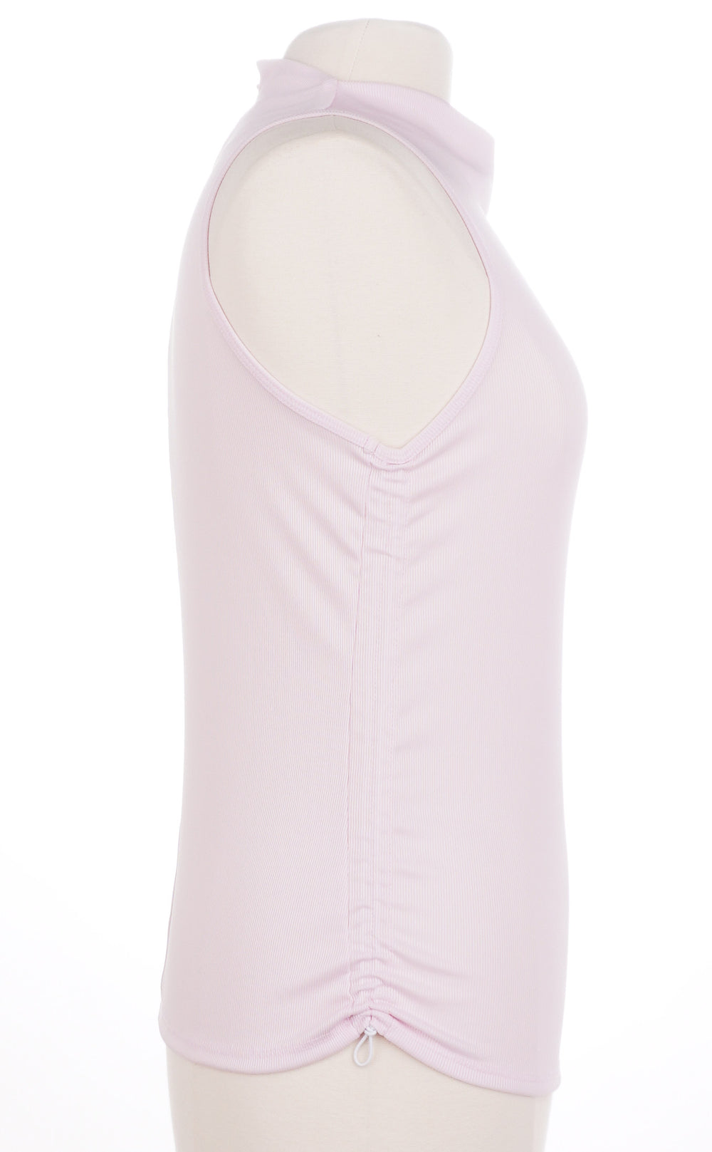 Lucky in Love Cowl Play High Neck Tank - Pink - Size Small - Skorzie