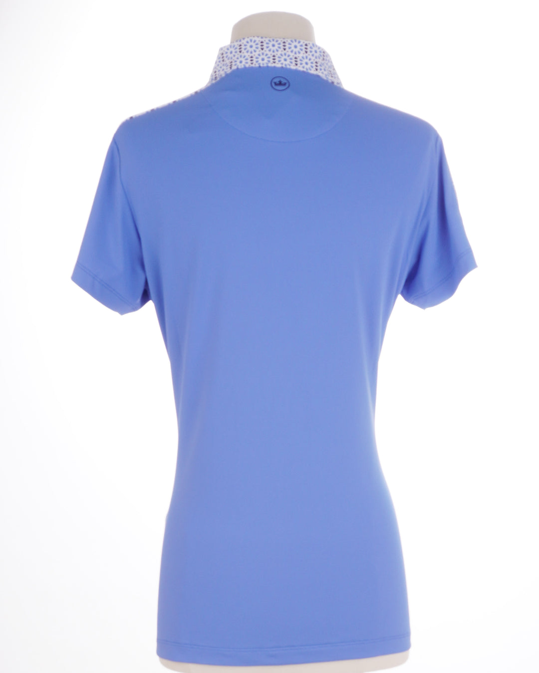 Peter Millar Spiral Short Sleeve - Blue/White - Skorzie