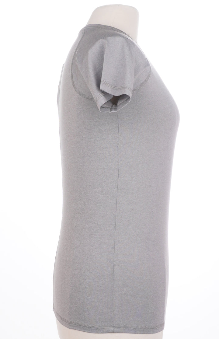 RLX Ralph Lauren Grey Short Sleeve Top - Size Small - Skorzie