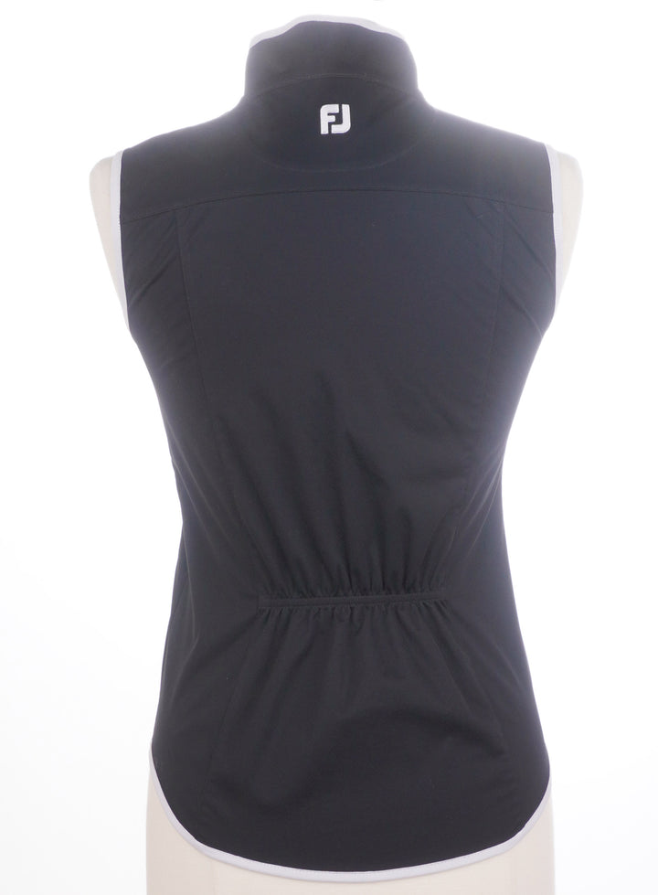 FootJoy Lightweight Vest - Black/White - Size X-Small - Skorzie
