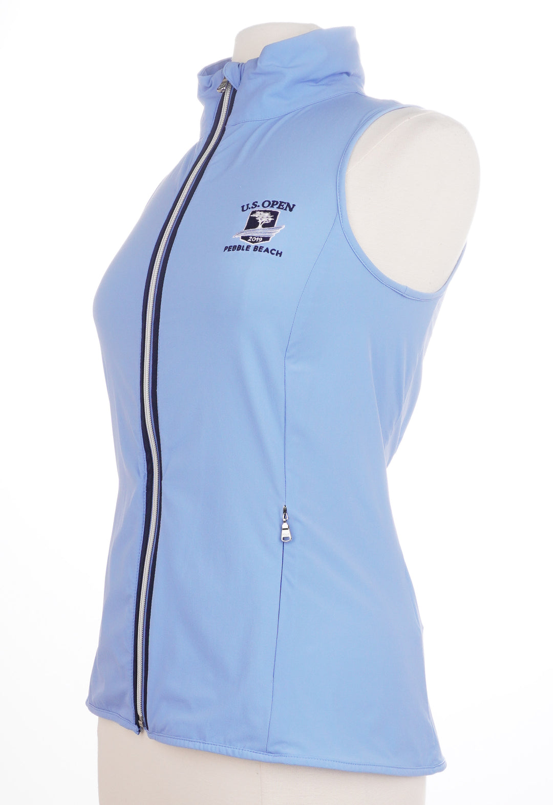 Polo Ralph Lauren Blue Vest - Size X-Small (Tall Petite) - Skorzie