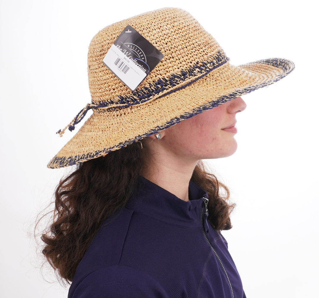 Wallaroo Camille Sun Hat - Navy - Skorzie
