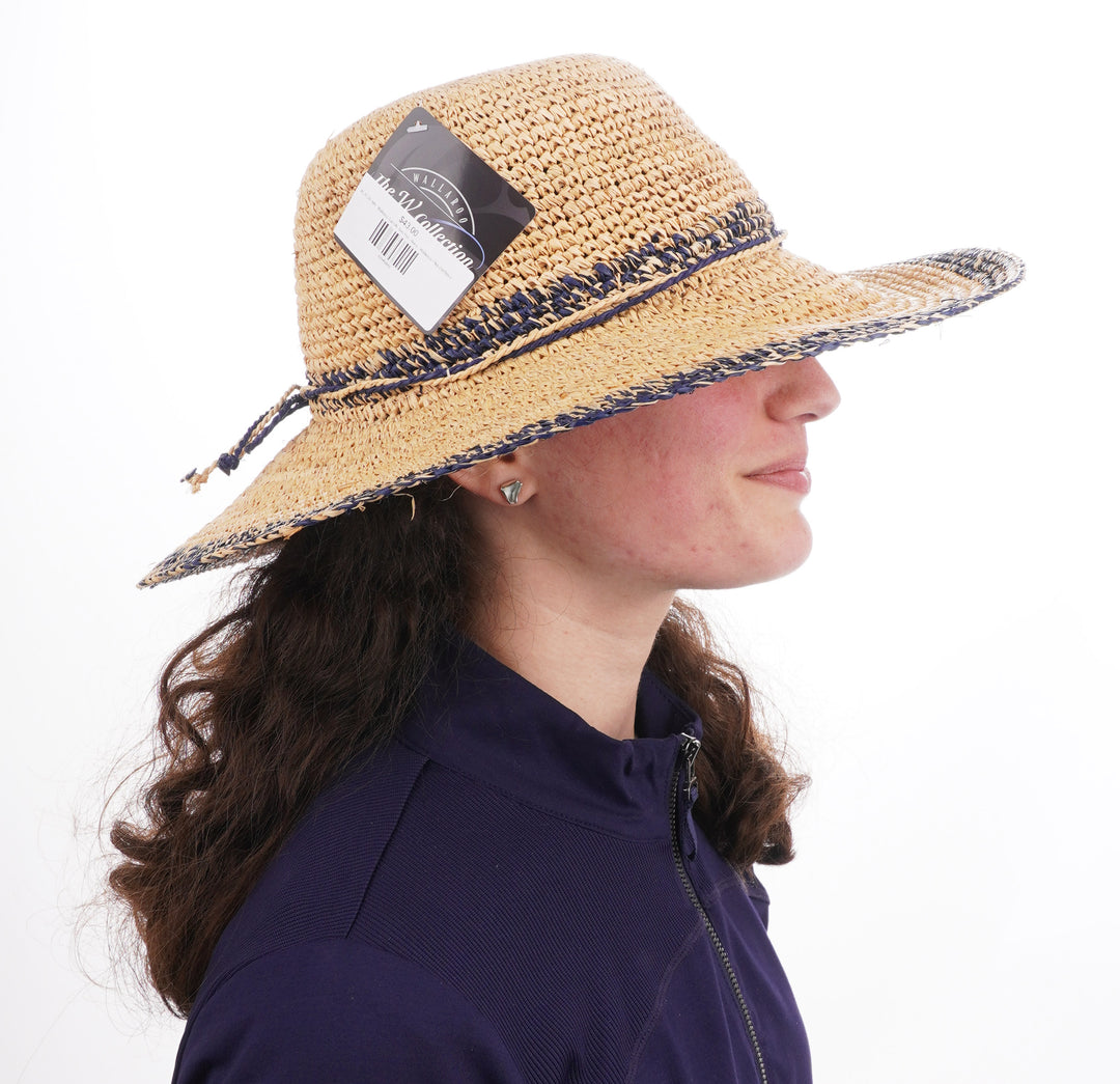 Wallaroo Camille Sun Hat - Navy - Skorzie