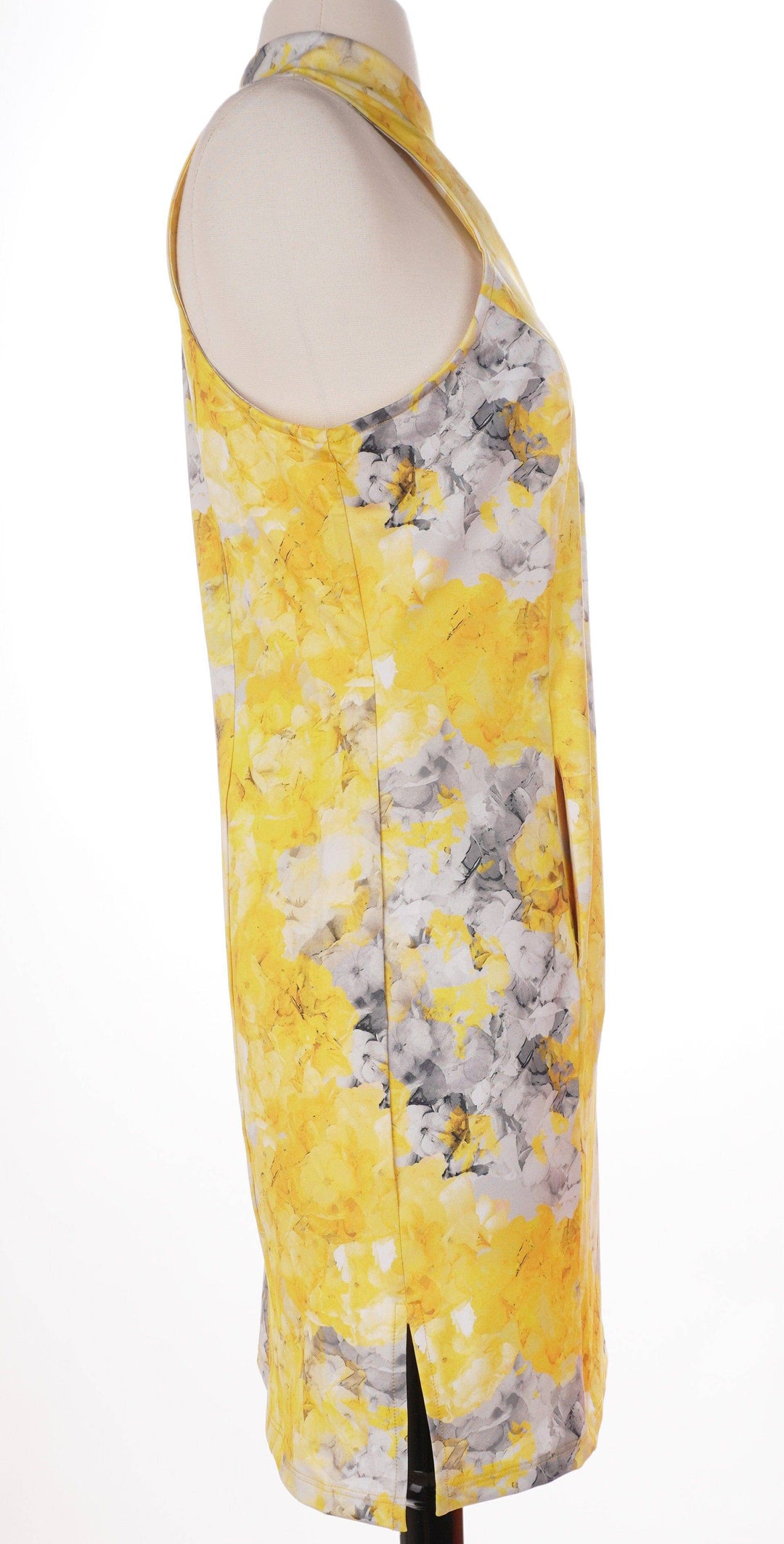 Amy Sport Amy Sport Frontline Sleeveless Dress - Hydrangea/ Gold Zipper - All Sizes Petite