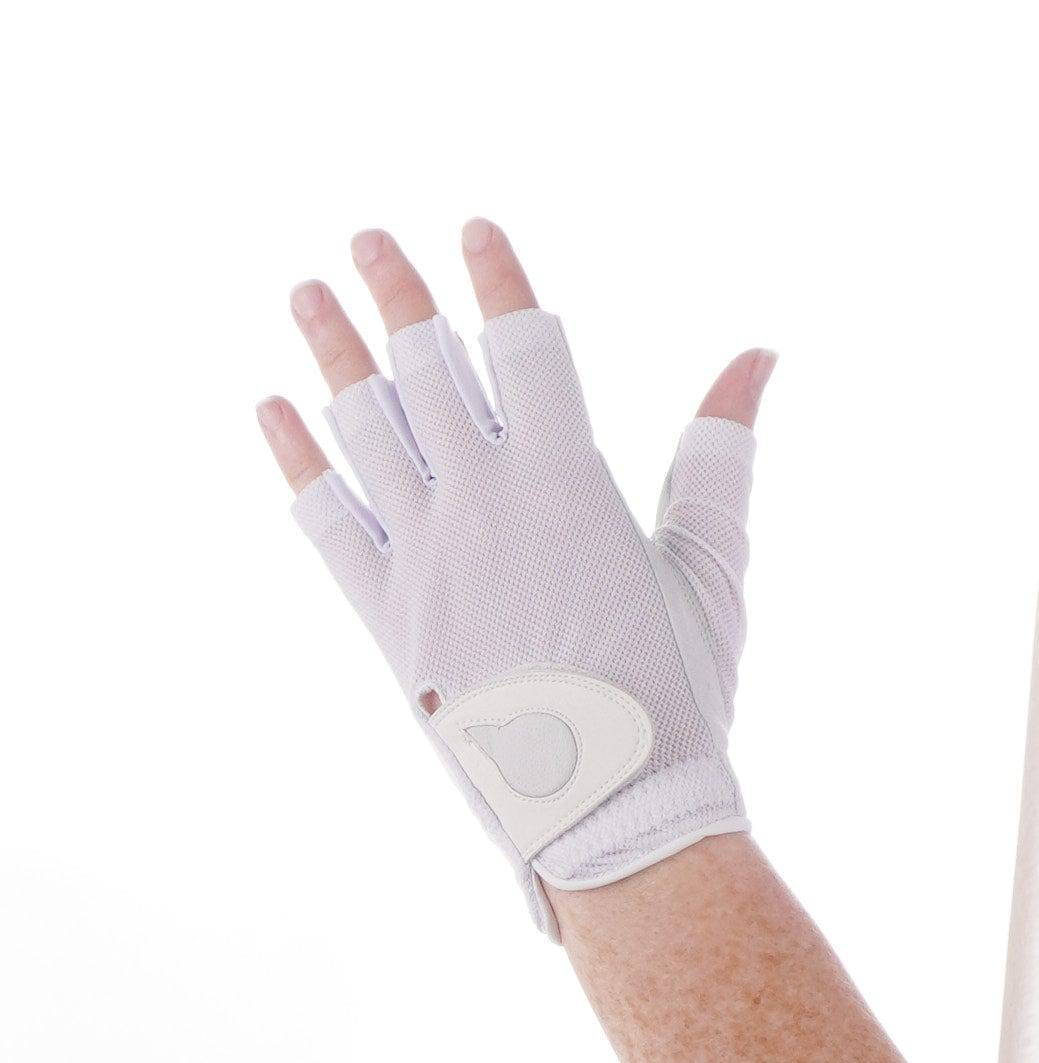 cabretta leather White Fingerless / Large / Right Cabretta Leather - Gloves