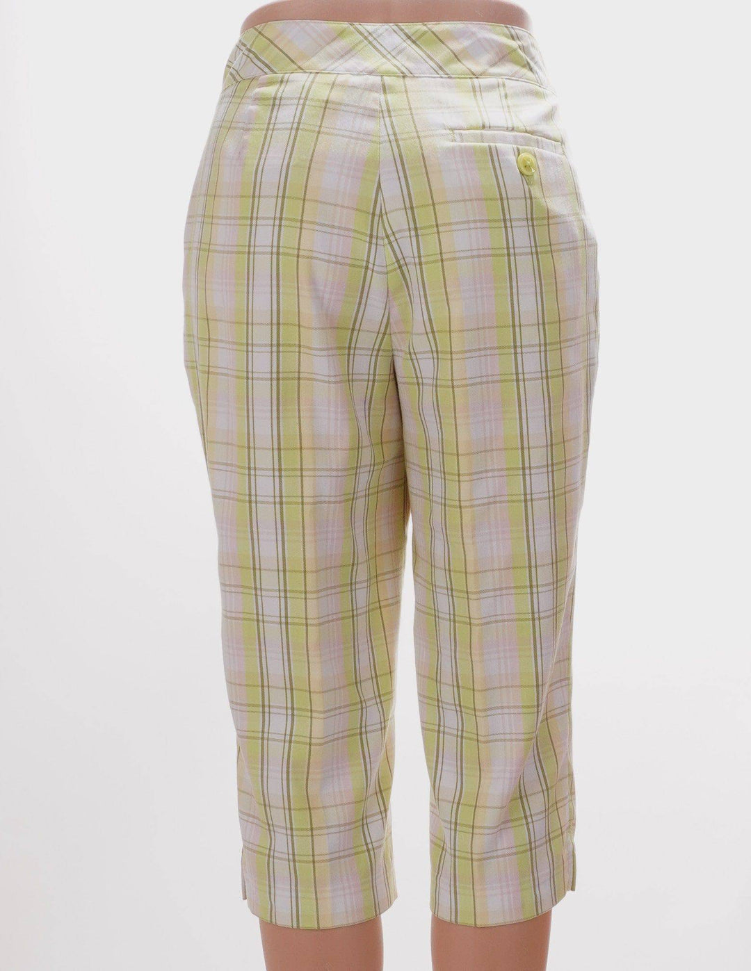 EP Pro Lime Green / 4 / Consigned EP Pro - Lime Green Plaid - Size 4