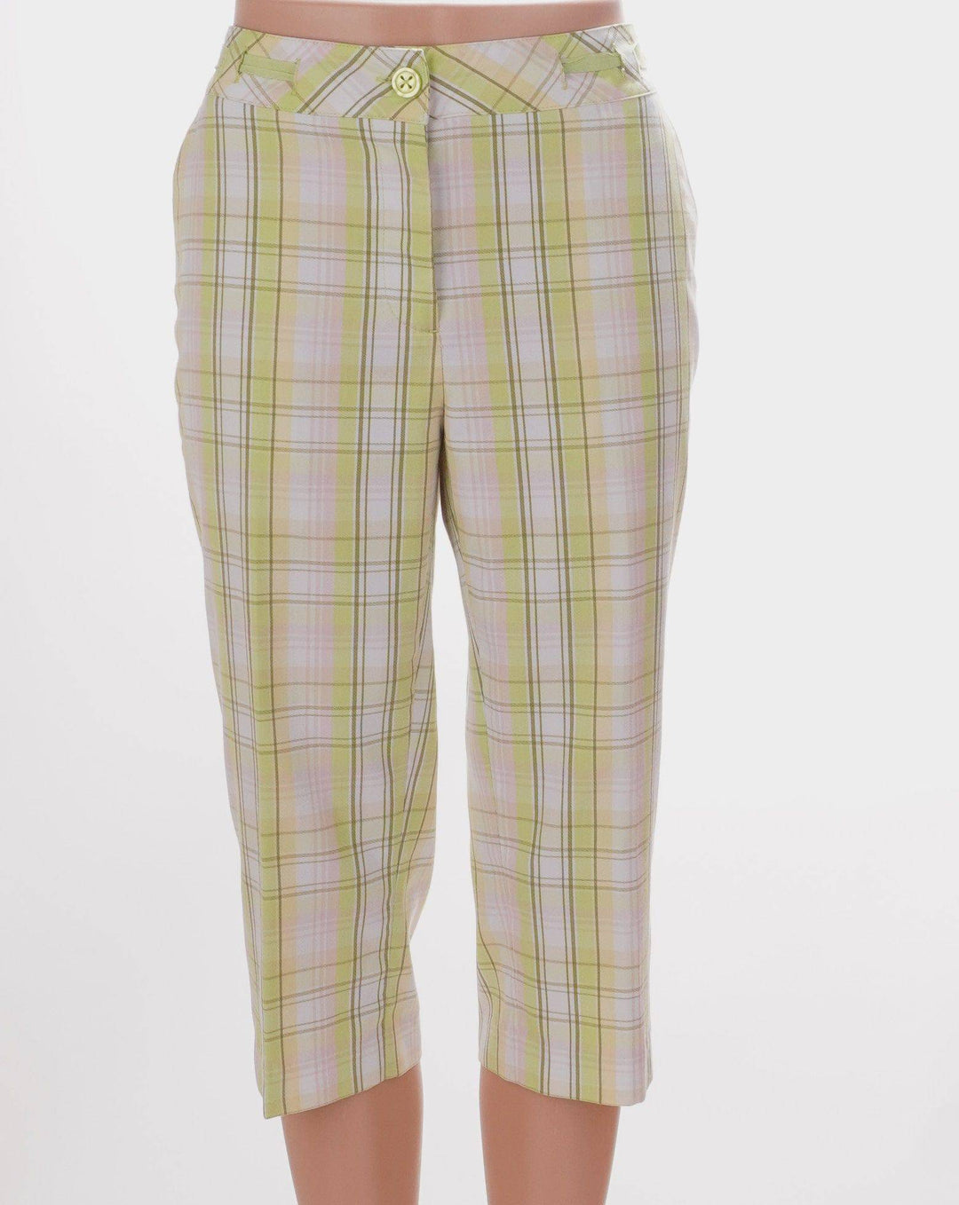 EP Pro Lime Green / 4 / Consigned EP Pro - Lime Green Plaid - Size 4