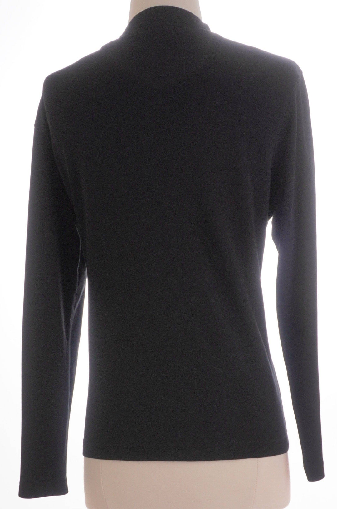 Fairway & Greene Black / Medium / Consigned Fairway & Greene Long Sleeve Top - Black - Size Medium