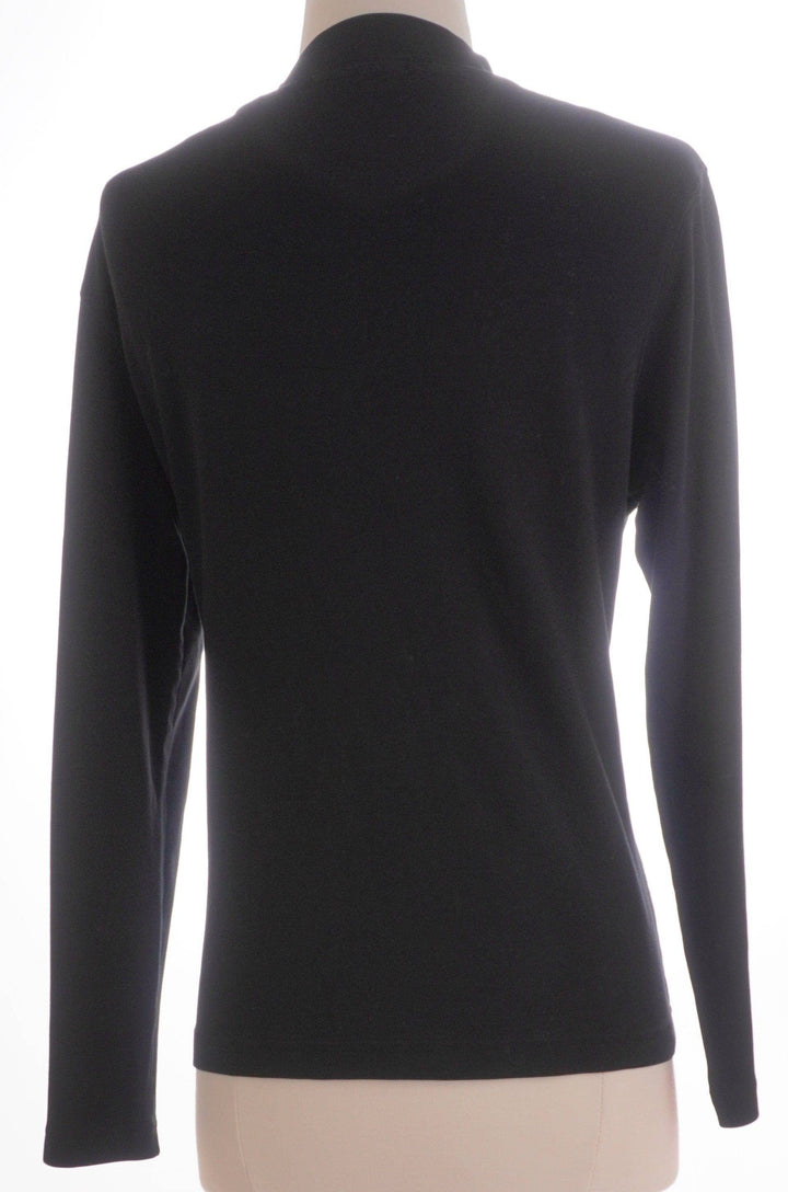 Fairway & Greene Black / Medium / Consigned Fairway & Greene Long Sleeve Top - Black - Size Medium