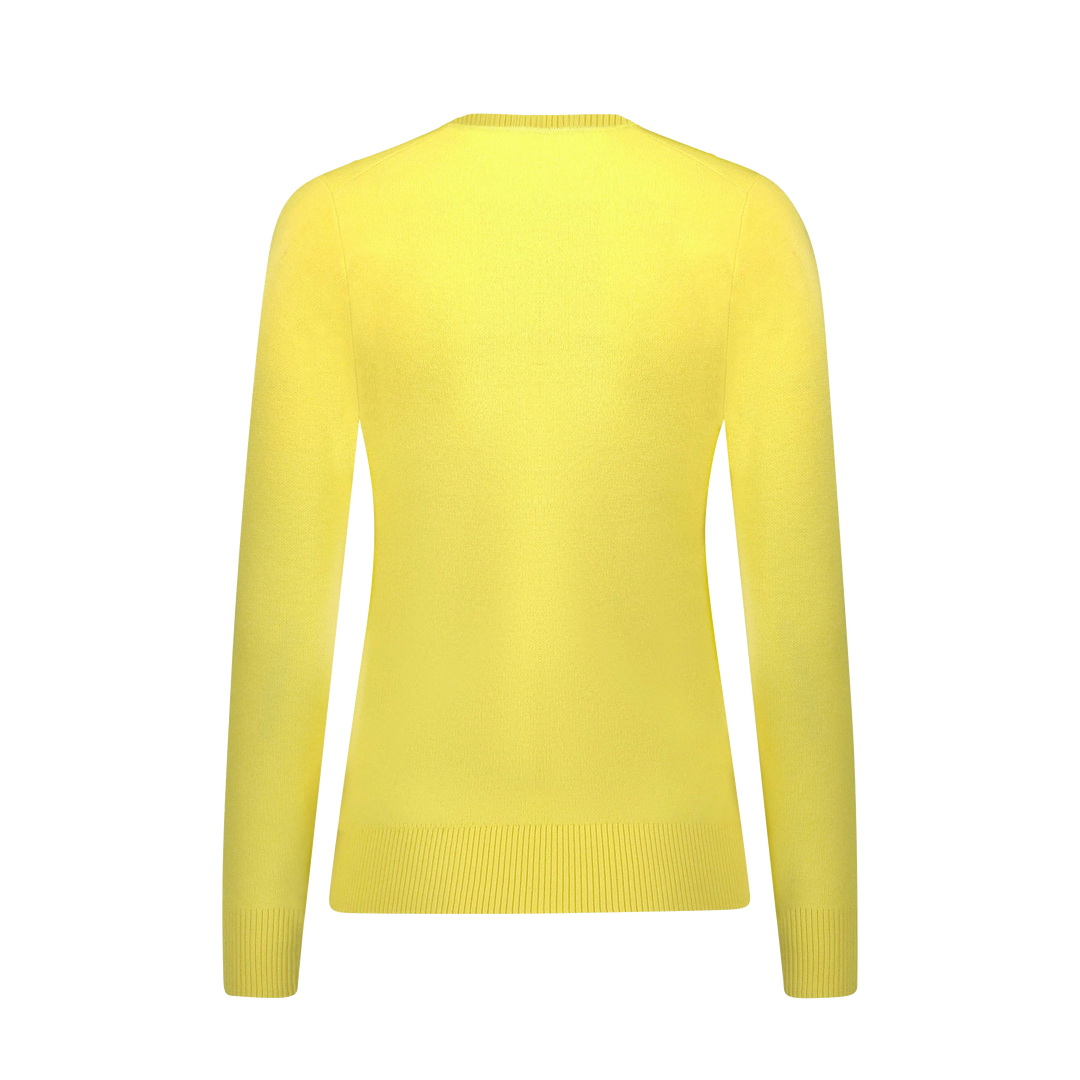 Movetes Aubrey Sweater Crew - Goldfinch - Skorzie