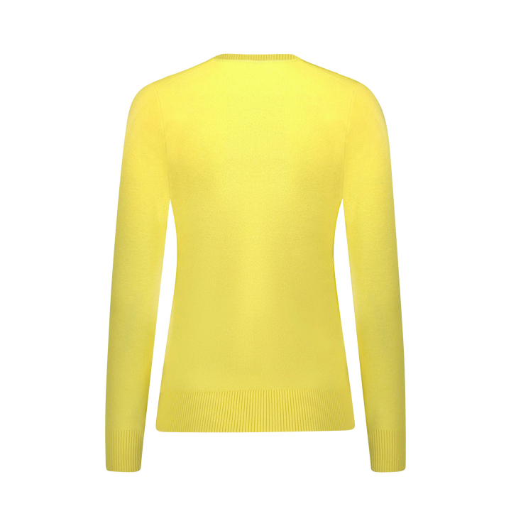 Movetes Aubrey Sweater Crew - Goldfinch - Skorzie