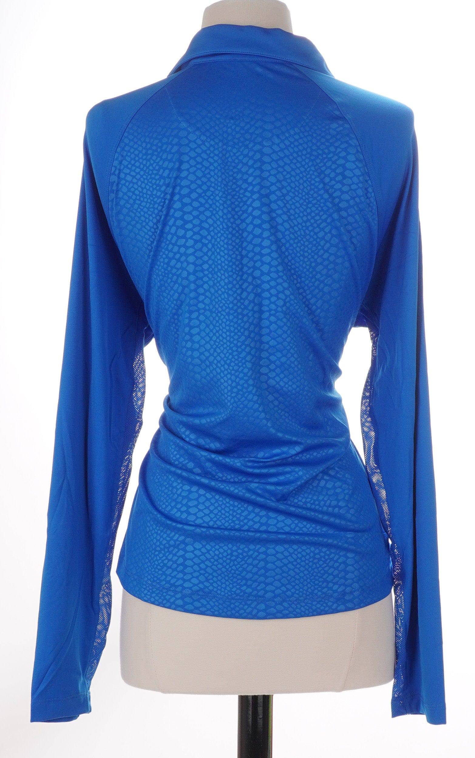 Greg Norman Reptile Long Sleeve Zip final sale item Skorzie