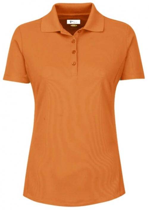 Greg Norman Orange / Medium Greg Norman Short Sleeve Golf Polo - Size Medium (Final Sale Item)