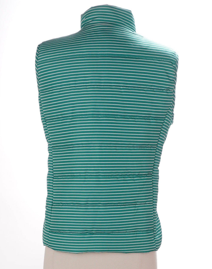 I.B. Diffusion Green / Medium / Consigned I.B. Diffusion Sleeveless Vest -  Green Stripes- Size Medium