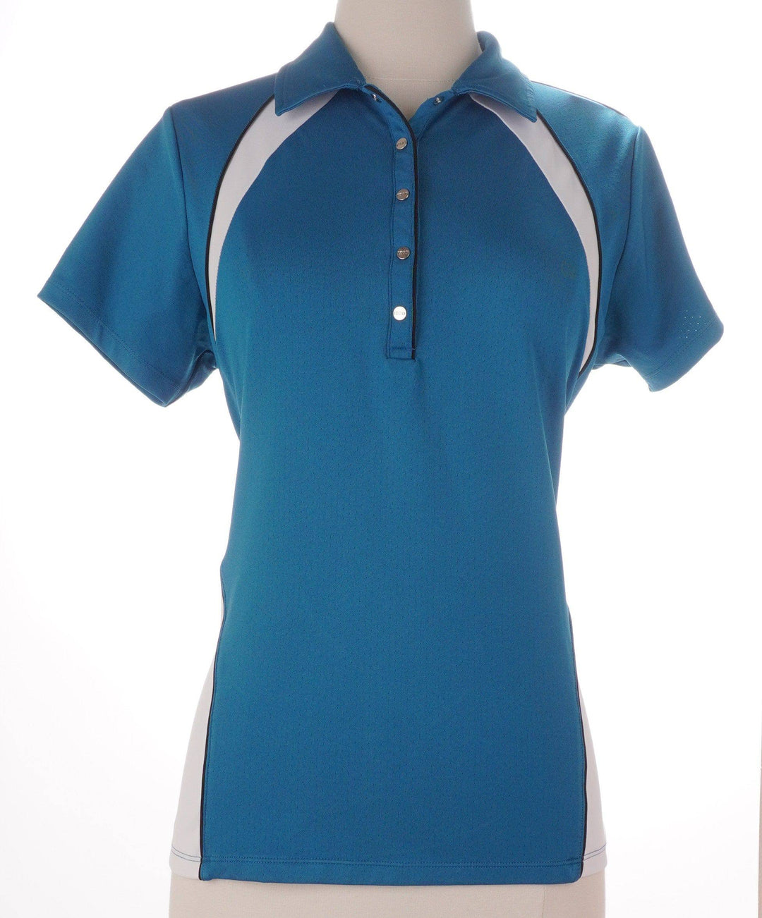 Izod Blue / Medium / Consigned Izod Short Sleeve Top - Blue - Size Medium