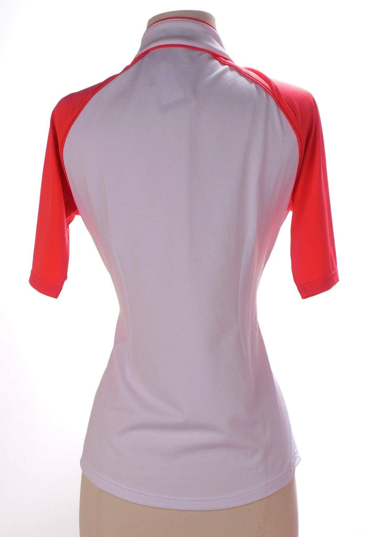 Jofit Small / Red / Consigned Jofit Short Sleeve Golf Shirt  - Red-White - Size Small