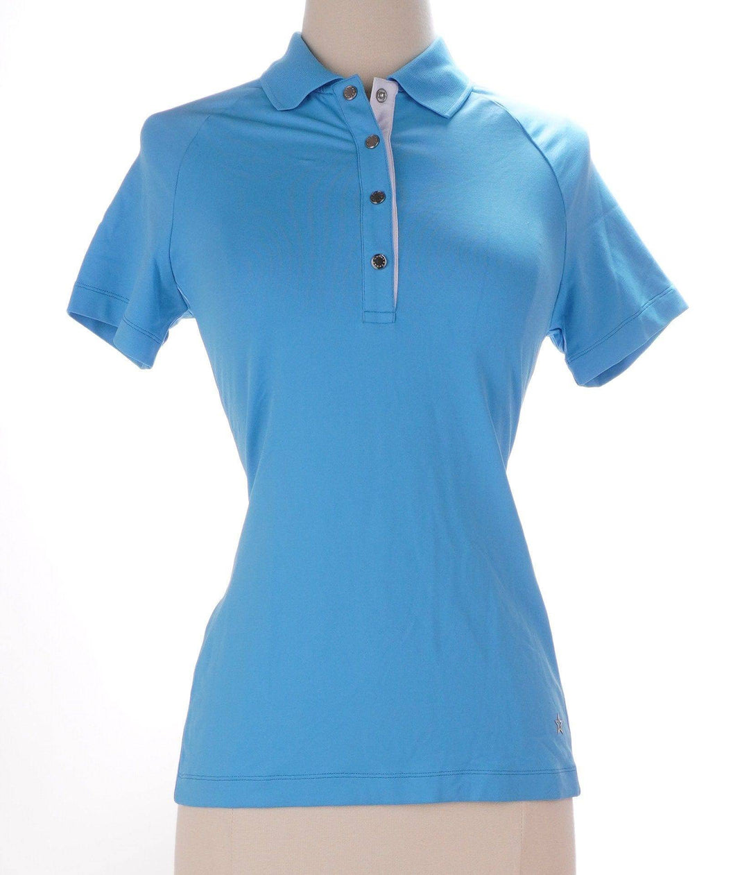Lohla LT BL / LIGHT BLUE / Small Lohla Short Sleeve Snappy Polo - Size Small