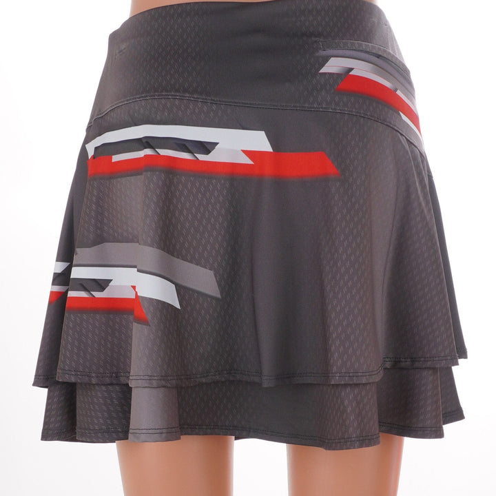 Lucky in Love Small / Grey / Exclusive New Product Lucky in Love Tech It Out Skort - Short - Size Small Skorts