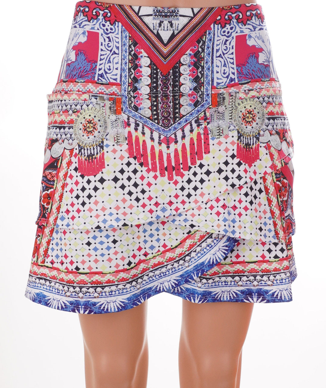 Lucky in Love Small / Multicolored / Exclusive New Product Lucky in Love Venice Beat Skort - Short - Size Small