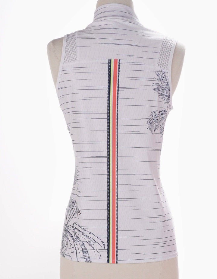 Lucky in Love Small / White Lucky in Love Palms D' Amour Tank - White - Size Small