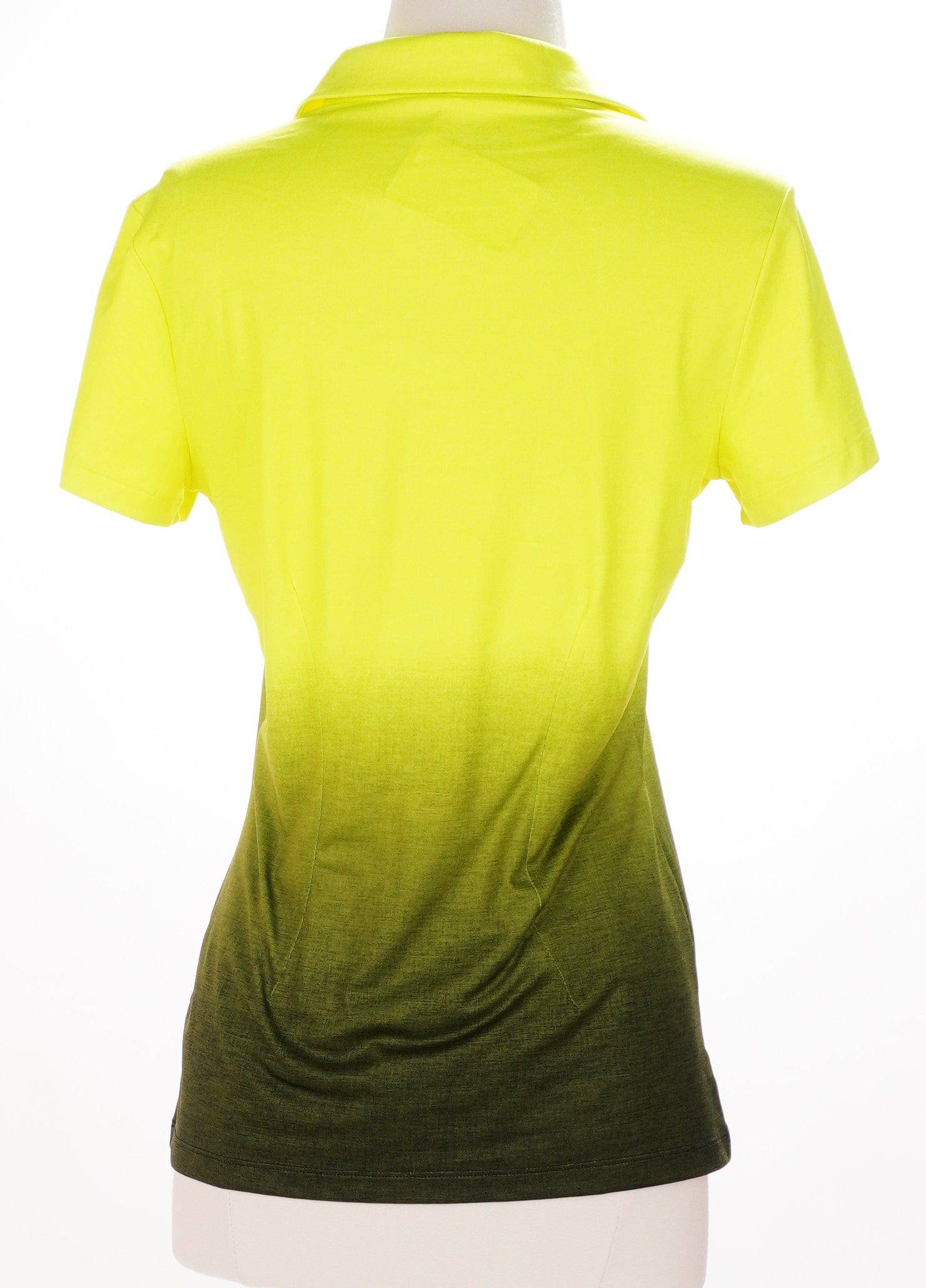 Gray and lime store green nike shirt