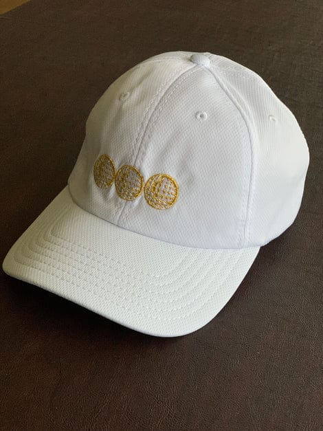 PB&Jelly White/Gold / Consigned PB & Jelly Pickle Ball Cap - White/Gold