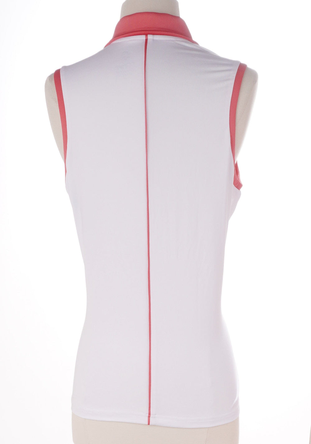 Skorzie White/Pink / Medium GGBlue Sleeveless Top Exclusive Product - White/Pink - Size Medium