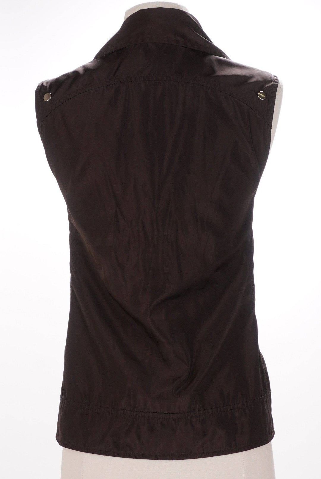 Sport Haley Brown / Small / Consigned Sport Haley Shiny Golf Vest - Brown - Size Small