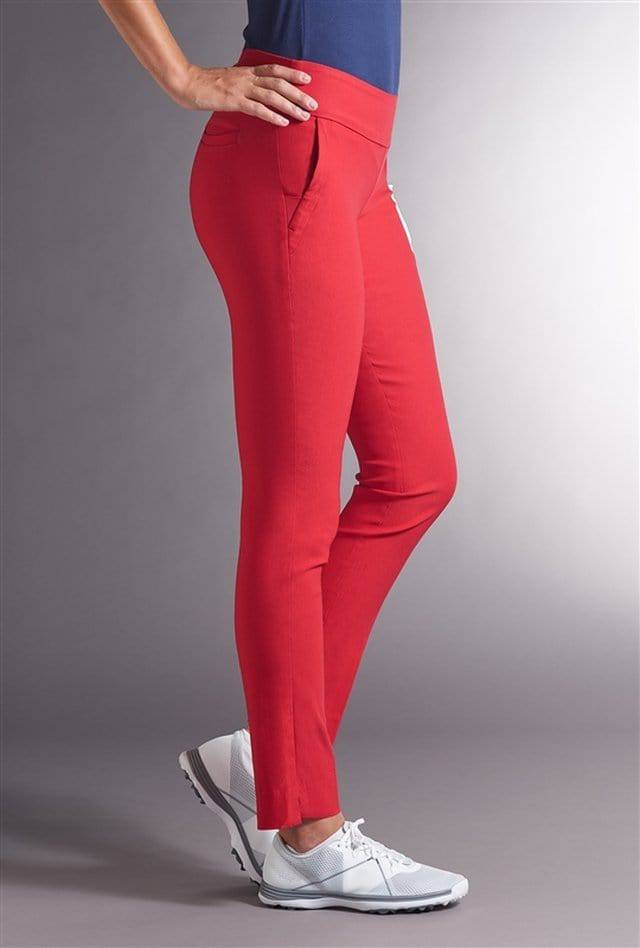 Swing Control Swing Control Basic Backspin Slim Pant - Red