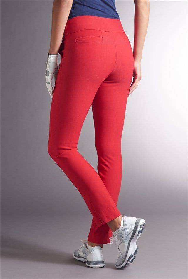 Swing Control Swing Control Basic Backspin Slim Pant - Red