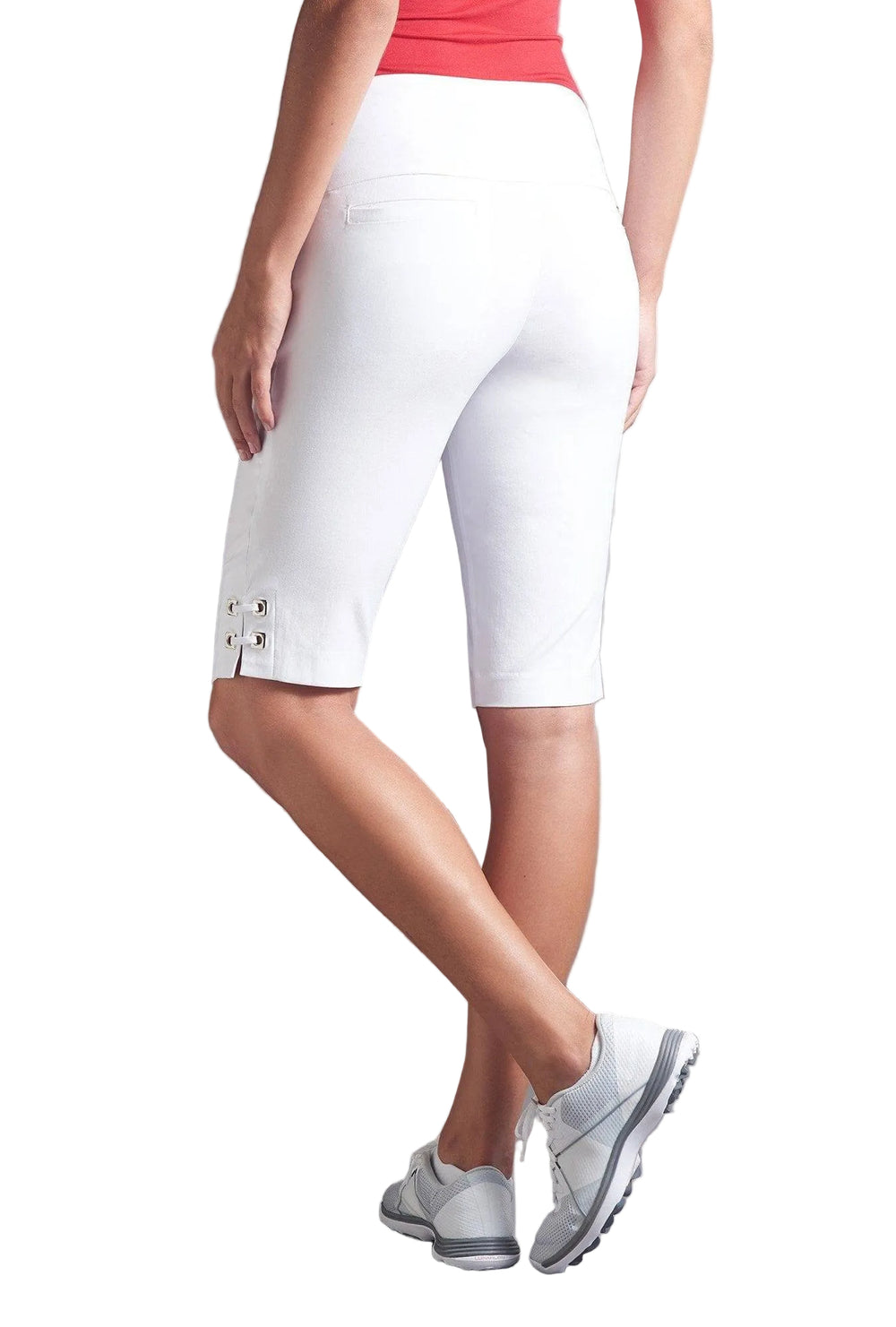 Swing Control Swing Control Eyelet Masters Shorts - White