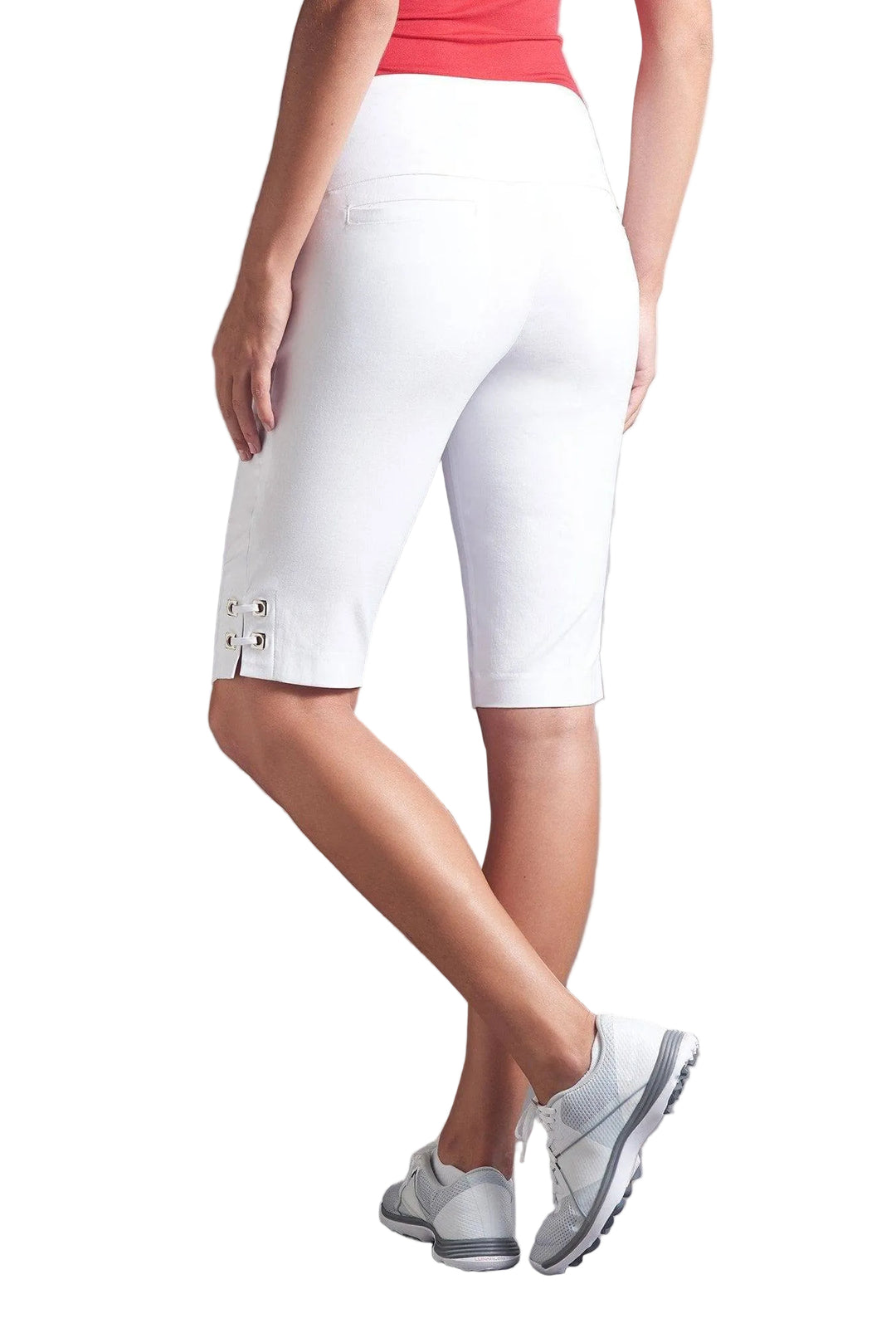 Swing Control Swing Control Eyelet Masters Shorts - White