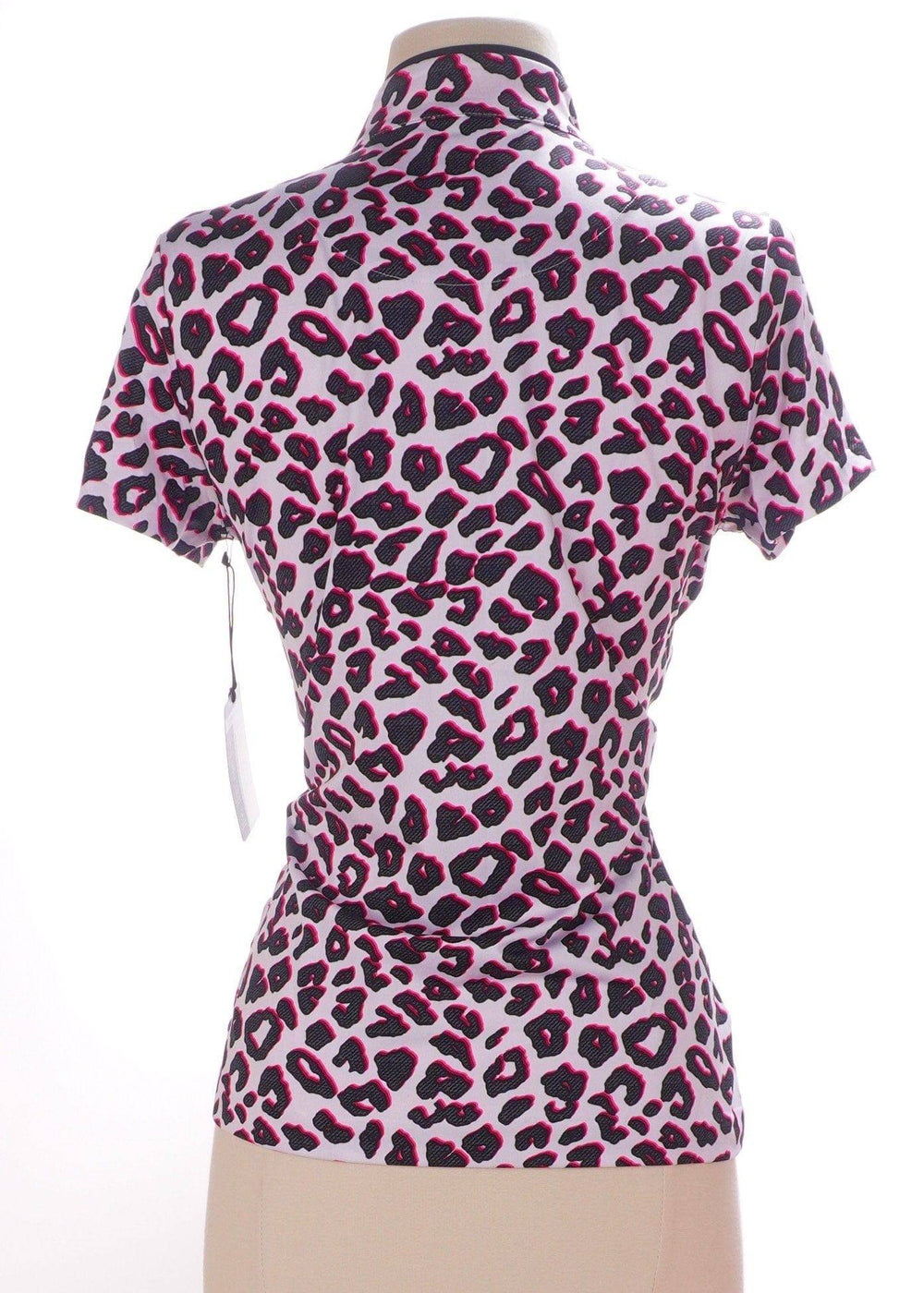 Tail Animal Print / Small Tail  Short Sleeve Top - Joli Cheetah - Size Small