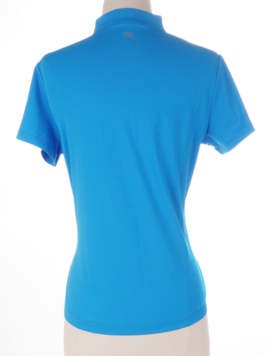 Tail Blue / Small Tail Short Sleeve Top - Destiny Blue - Size Small