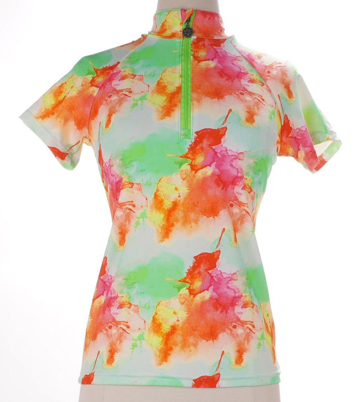 Tzu Tzu Multicolored / X-Small / Exclusive New Product Tzu Tzu Lucy Short Sleeve Top - Rise & Shine - Size X-Small