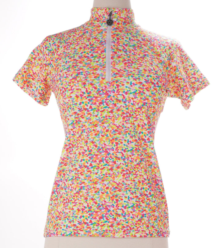 Tzu Tzu Multicolored / X-Small / Exclusive New Product Tzu Tzu Lucy Short Sleeve Top - Sprinkles - Size X-Small