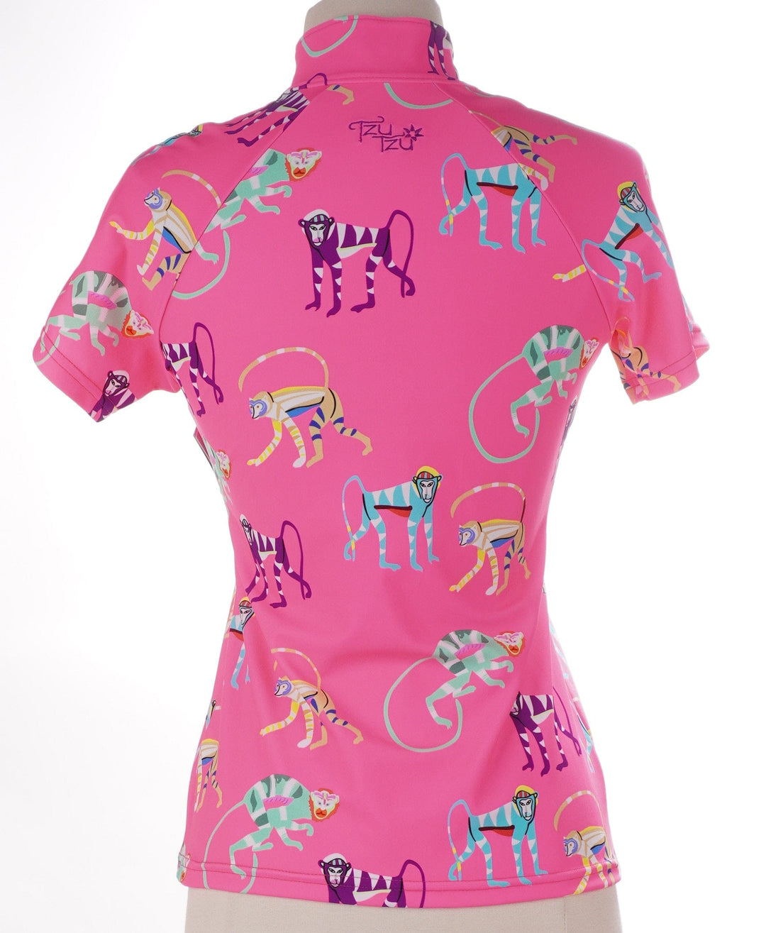 Tzu Tzu Pink / X-Small / Exclusive New Product Tzu Tzu Lucy Short Sleeve Top - Pink Monkey See - Size X-Small
